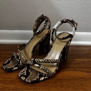 Michael Kors Snakeskin Pattern Heels